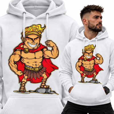 BLUZA Z KAPTUREM NA SIŁOWNIĘ HERCULES